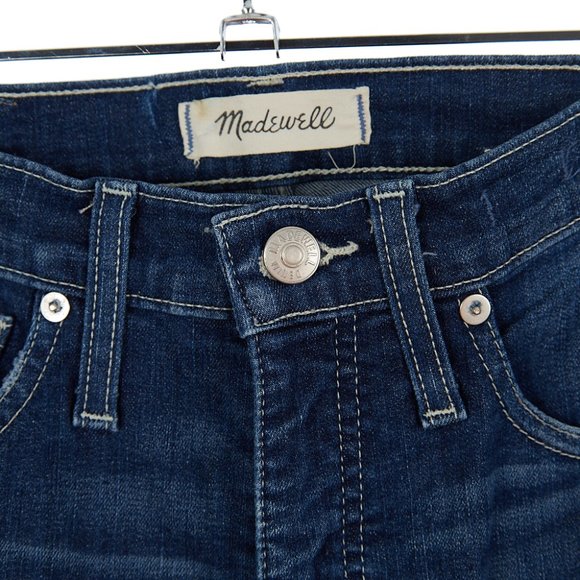 Madewell Slim Straight Jeans: Raw-Hem Edition Women's 27 - Picture 5 of 9